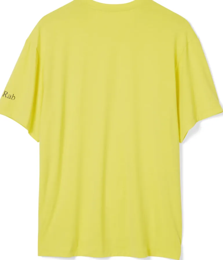 Rab Mens Rivelin Pocket Tee - Pollen