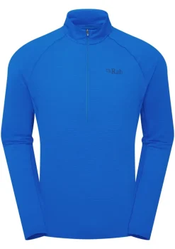 Rab Mens Sonic LS Zip-T - Maya Blue