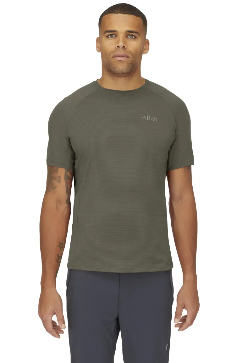 Rab Mens Sonic Tee - Light Khaki