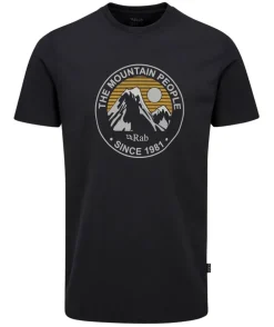 Rab Mens Stance Alpine Peak Tee - Beluga