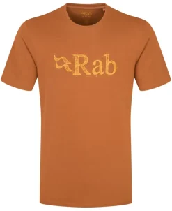 Rab Mens Stance Tech Sketch Tee - Red Earth