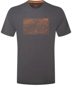 Rab Mens Syncrino Ridge Tee - Graphene
