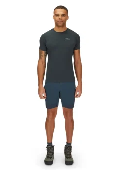 Rab Mens Torque Mountain Shorts - Tempest Blue-Deep Ink