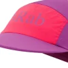 Rab Talus 5 Panel Cap - Plum-Watermelon