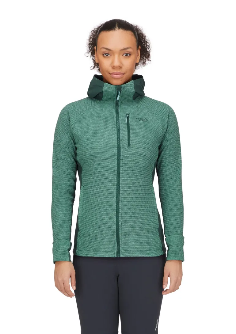 Rab Womens Capacitor Hoody - Eucalyptus