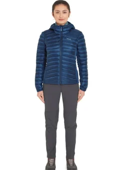 Rab Womens Cirrus Flex Hoody - Tempest Blue
