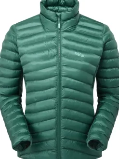 Rab Womens Cirrus Flex Jacket - Eucalyptus-Green Slate