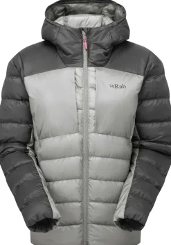 Rab Womens Cirrus Ultra Hoody - Graphene-Light Zinc