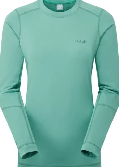 Rab Womens Conduit Crew - Glacier Blue