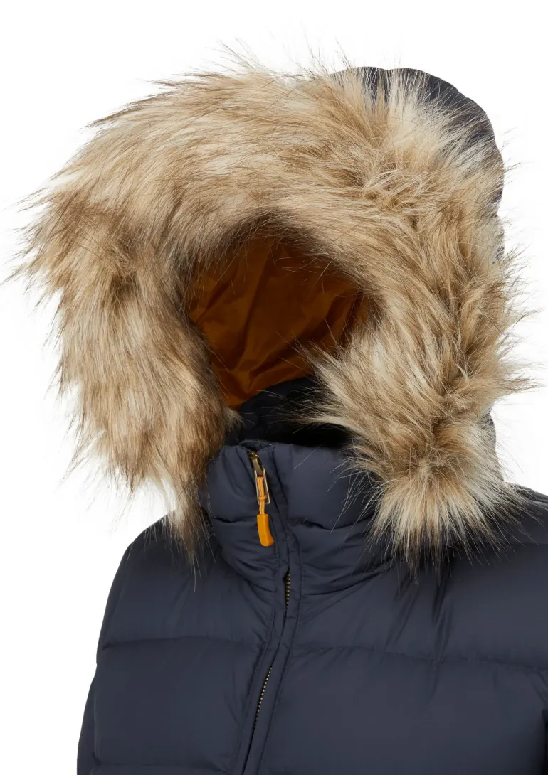 Rab Womens Deep Cover Parka - Deep Denim