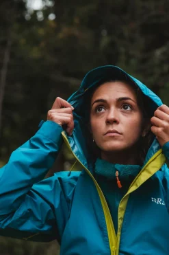 Rab Womens Downpour Eco Jacket - Ultramarine
