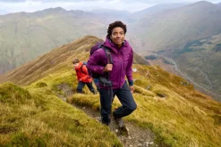 Rab Womens Downpour Mountain Jacket - Mulberry