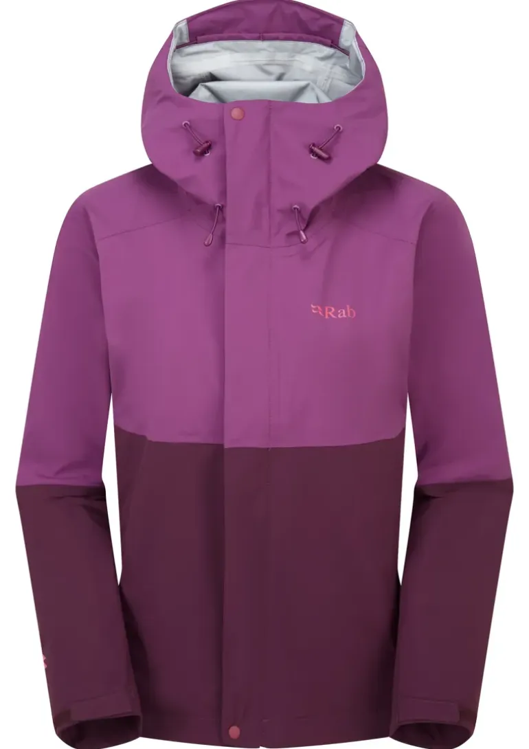 Rab Womens Firewall Jacket - Plum-Mulberry