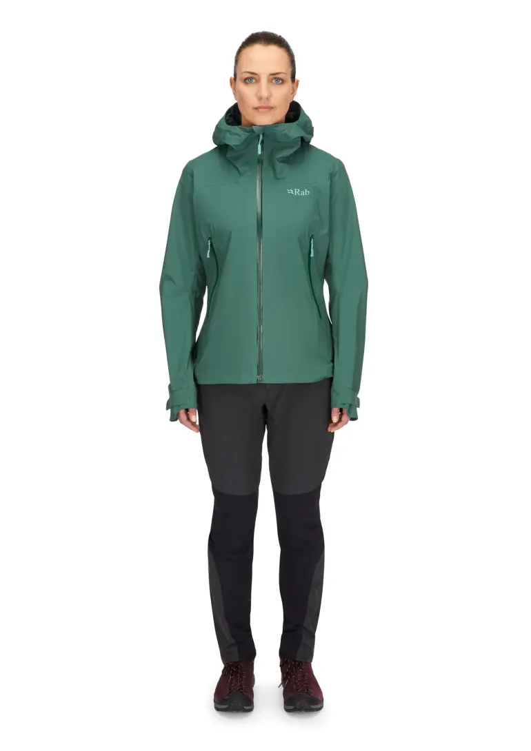 Rab Womens Firewall Light Jacket - Green Slate