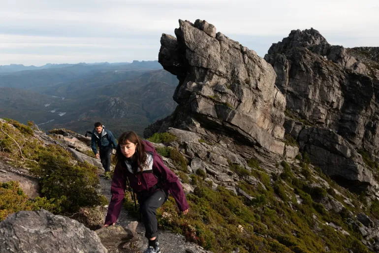 Rab Womens Firewall Mountain Jacket - Mulberry
