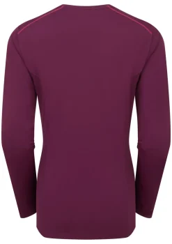 Rab Womens Force Long Sleeved Tee - Mulberry