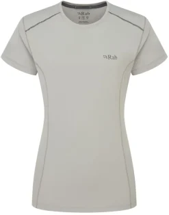 Rab Womens Force Short Sleeved Tee - Dark Pewter