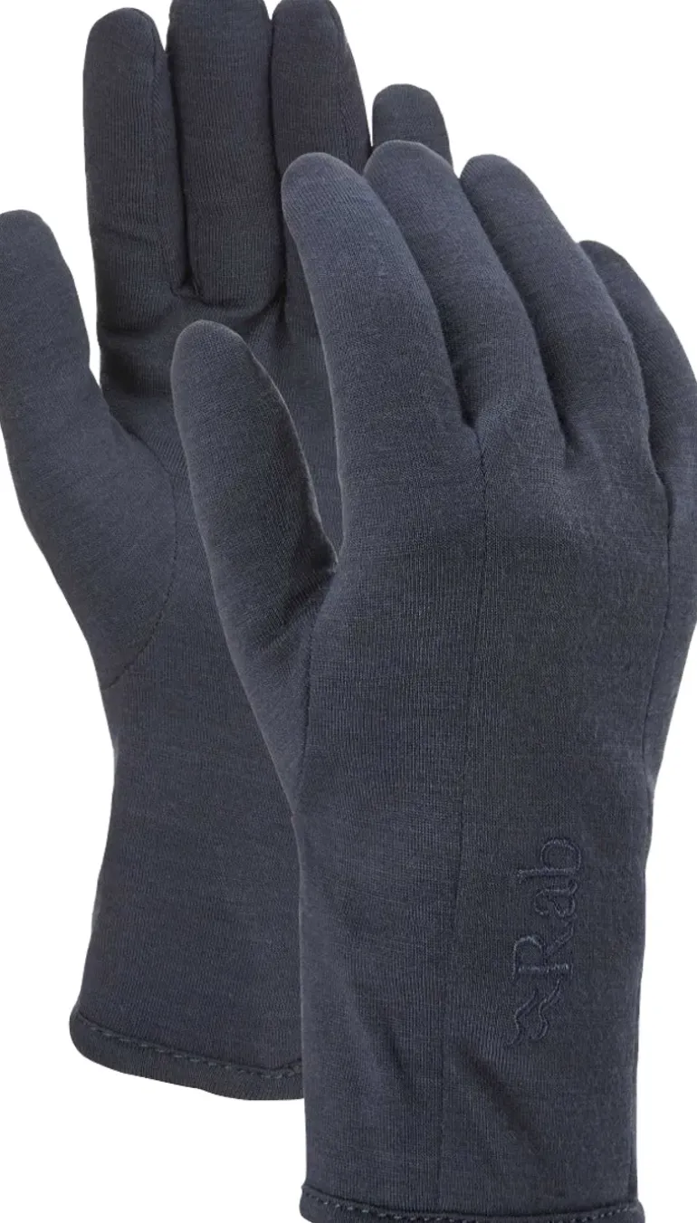 Rab Womens Forge 160 Gloves - Ebony