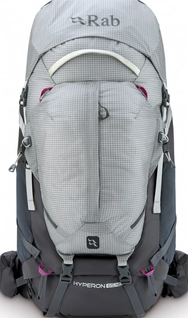 Rab Womens Hyperon 65 ND Rucksack - Dark Pewter-Anthracite - S-M