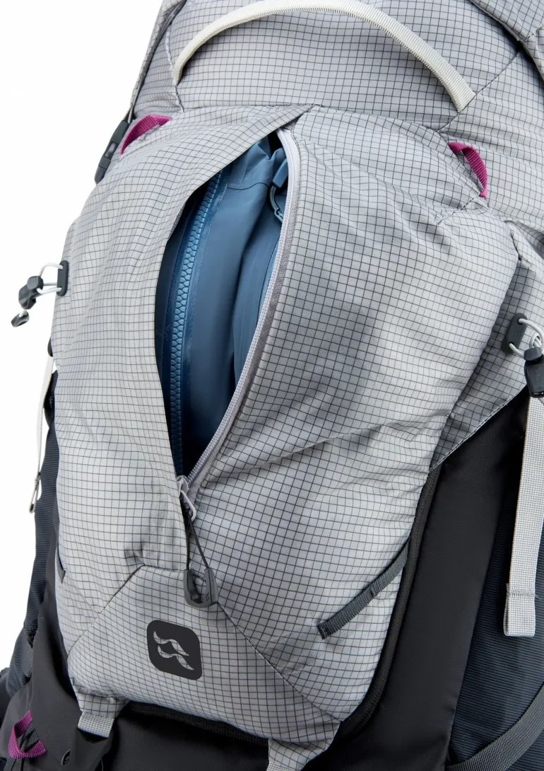 Rab Womens Hyperon 65 ND Rucksack - Dark Pewter-Anthracite - S-M