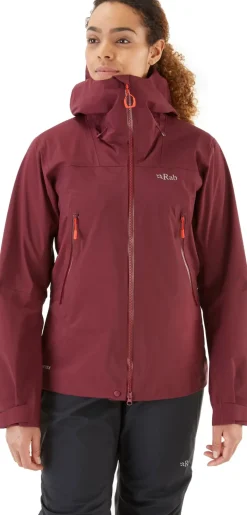 Rab Womens Kangri GTX Jacket - Deep Heather