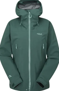 Rab Womens Kangri GTX Jacket - Green Slate
