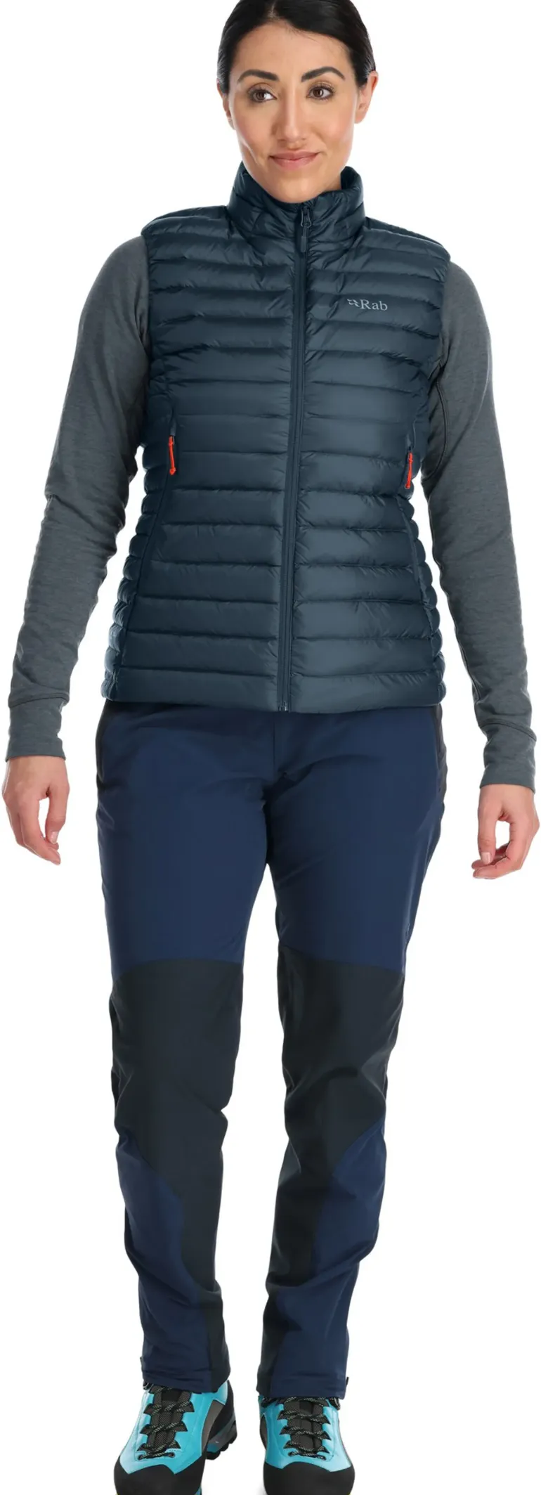Rab Womens Microlight Vest - Orion Blue