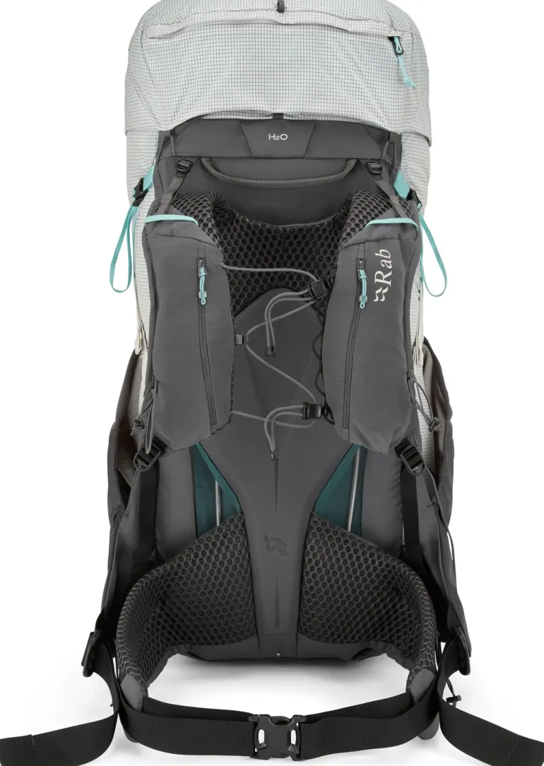 Rab Womens Muon ND50 Rucksack - Pewter-Graphene