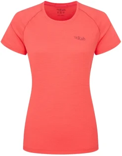 Rab Womens Sonic Short Sleeved Tee - Hibiscus