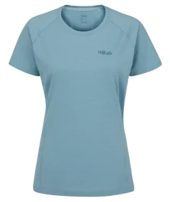 Rab Womens Sonic Short Sleeved Tee - Citadel