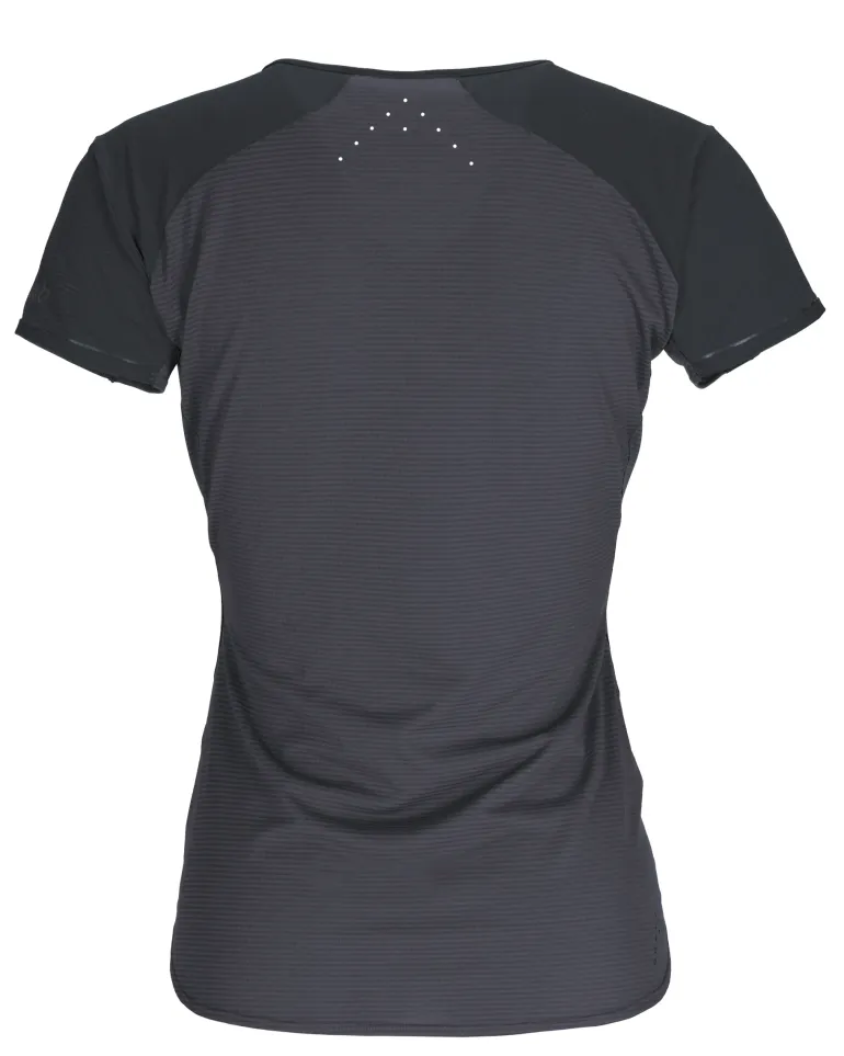 Rab Womens Sonic Ultra Tee - Beluga-Graphene