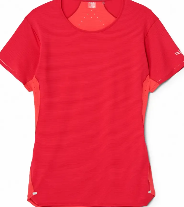 Rab Womens Sonic Ultra Tee - Watermelon-Hibiscus