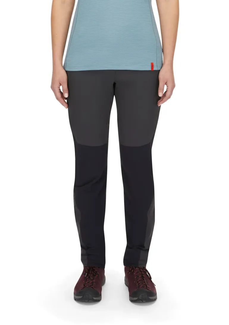 Rab Womens Torque Mountain Pants - Anthracite-Black