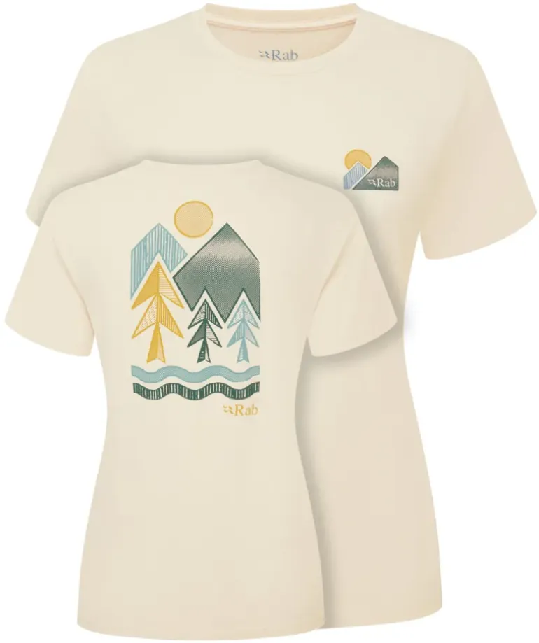 Rab Womens Tuku Vista Tee - Ecru