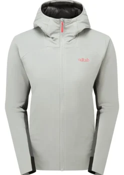 Rab Womens Xenair Alpine Flex Jacket - Light Zinc