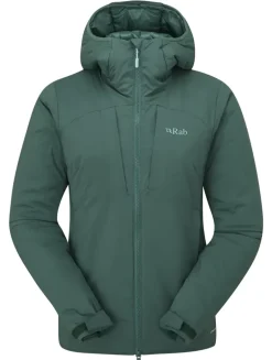 Rab Womens Xenair Alpine Jacket - Green Slate