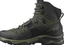 Salomon Mens Quest 4 GTX Boots - Olive Night-Peat-Safari