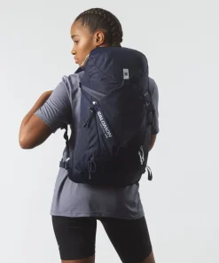 Salomon Womens Aerotrek 18 Rucksack - Maritime Blue-Mood Indigo-Ballad Blue