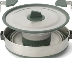 Sea To Summit Detour Stainless Steel One Pot Cook Set - 5 Piece