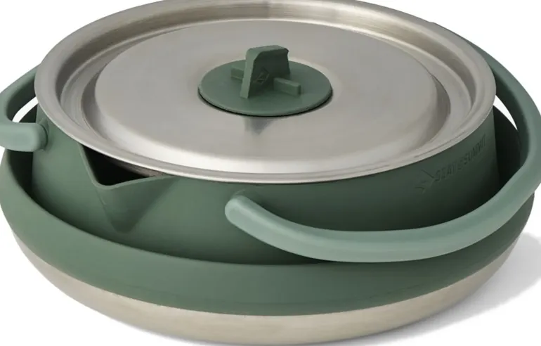 Sea To Summit Detour Stainless Steel Collapsible Kettle - 1.6L