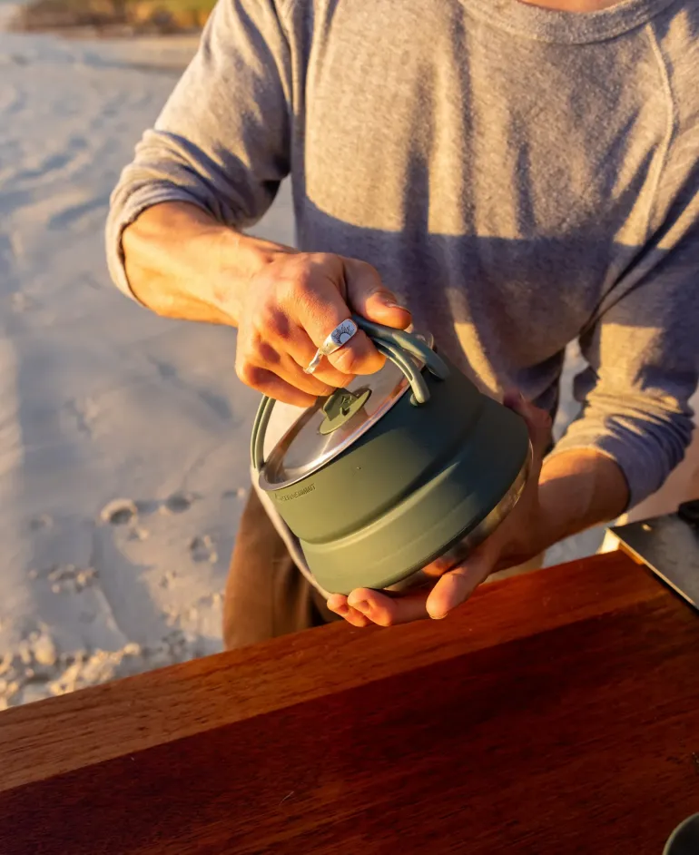 Sea To Summit Detour Stainless Steel Collapsible Kettle - 1.6L