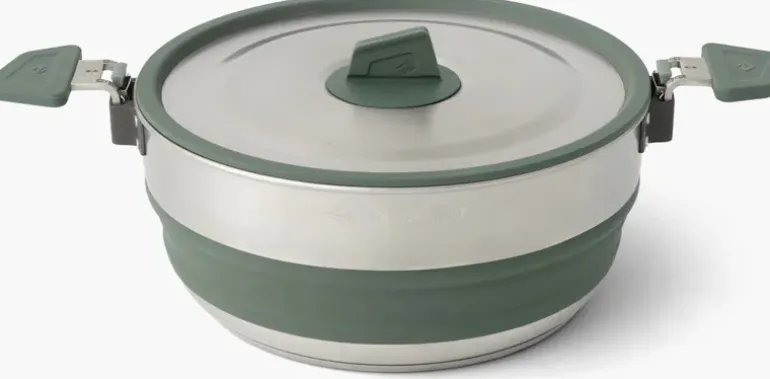 Sea To Summit Detour Stainless Steel Collapsible Pot - 3L