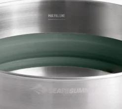 Sea To Summit Detour Stainless Steel Collapsible Pot - 3L