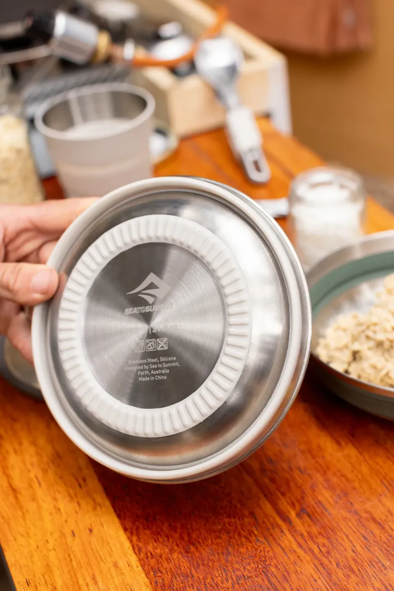 Sea To Summit Detour Stainless Steel Collapsible Bowl - L - Moonstruck