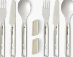 Sea To Summit Detour Stainless Steel Cutlery Set - 2P - 6 Piece