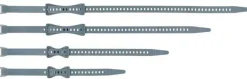 Sea To Summit Stretch-Loc Set - All Sizes x 20mm - 4 Pack - Dusk