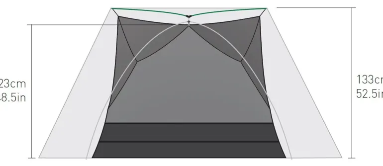 Sea To Summit Telos TR3 PLUS Tent Package - Green