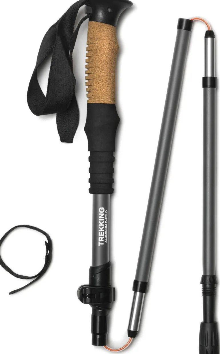 SILVA Trekking Poles Aluminum Z-fold - Grey