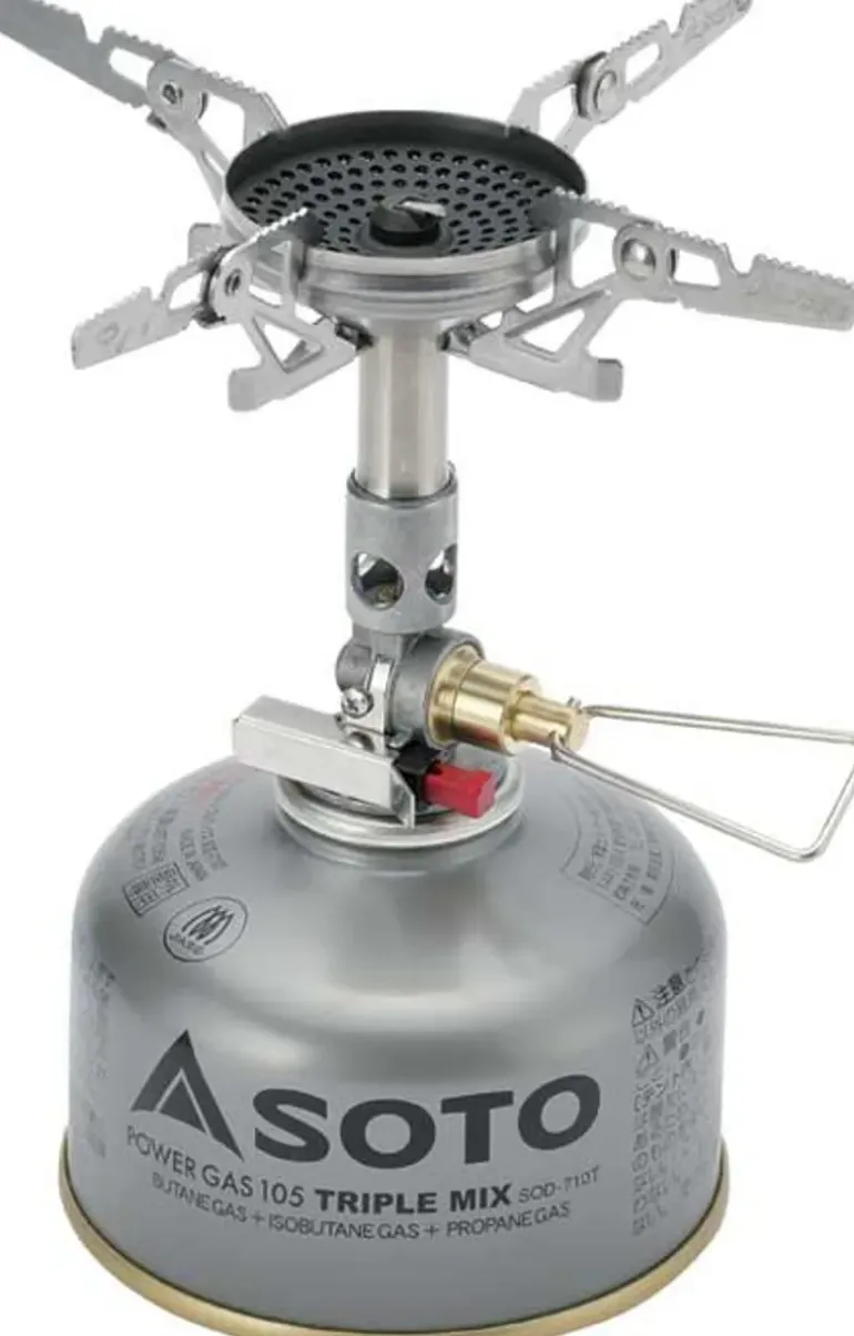 SOTO WindMaster with Micro Regulator Stove