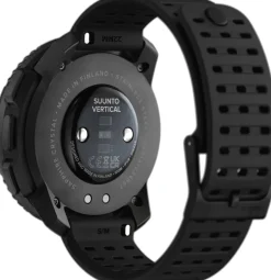 Suunto Solar Vertical Sports Watch - All Black-Stainless Steel